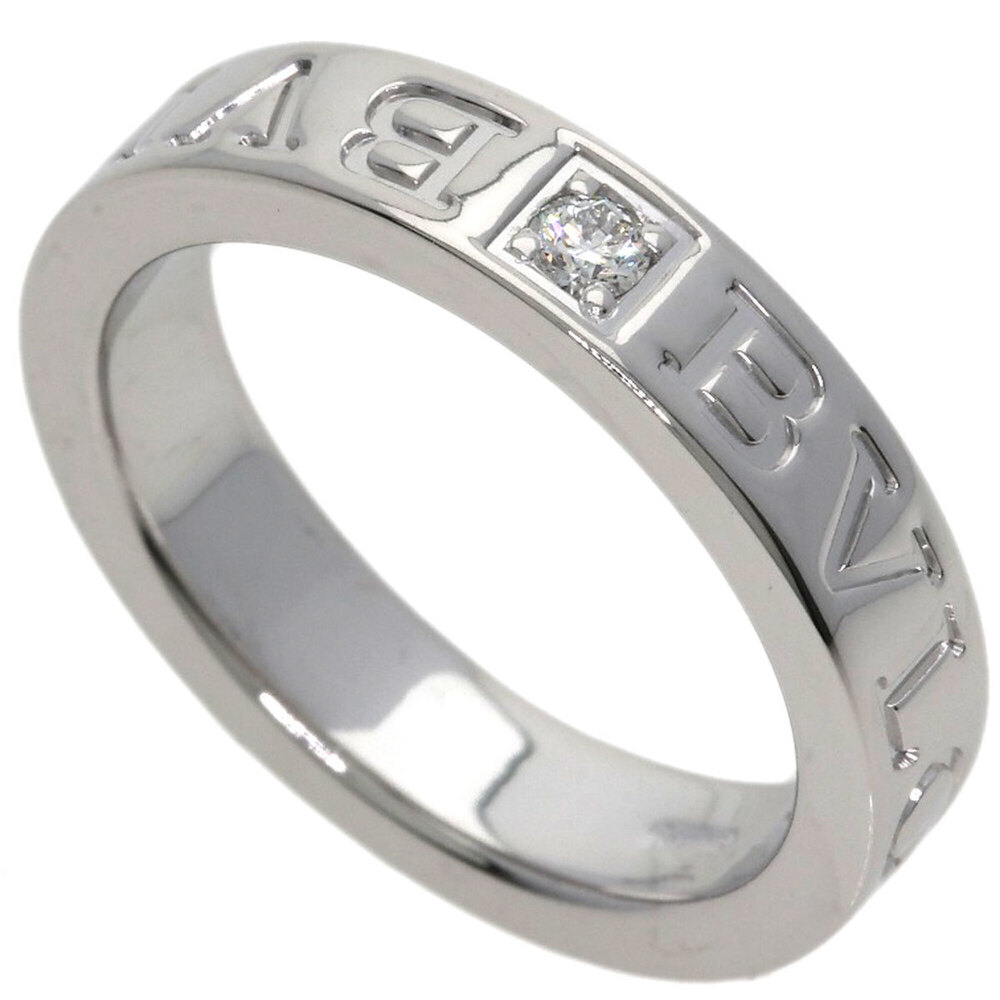BVLGARI 18k Silver Diamond Ring